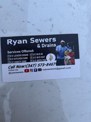 Ryan Sewers & Drains