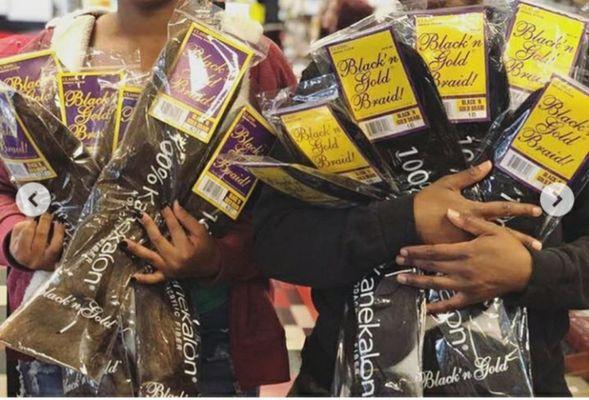 We sell and deliver braids and wigs!