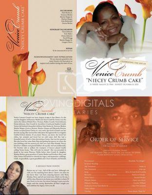 Loving Digitals Obituary Printing