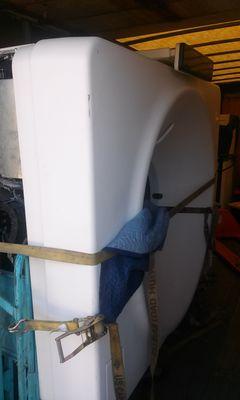 Another CT coming in for complete refurbishment/remanufacturing.