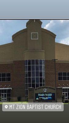 Mt Zion Baptist Church