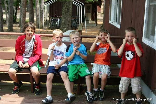 Boys enjoying Summer day camp