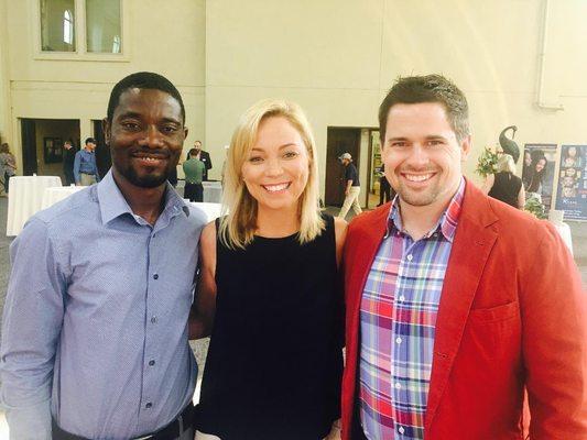 Supporting my friend Lewis and his wife at their fundraising seminar for his Non for Profit Togo, Africa.