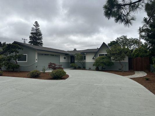 Milpitas residence. Full Exterior Job