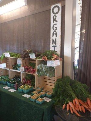 Local organic produce