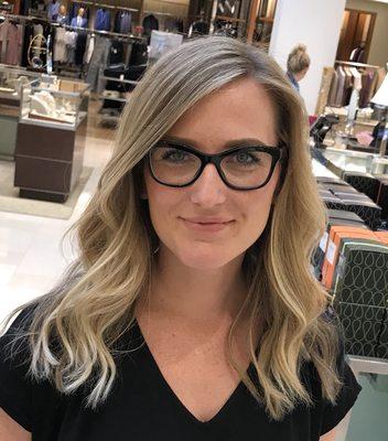 Baby lights and foilayage followed by a combination of colors in toner to create this sun kissed blonde