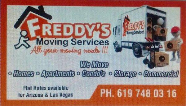 Freddy's Moving Service