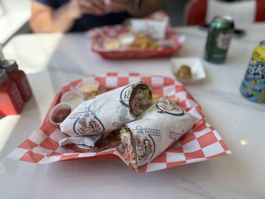 Shawarma--beef and lamb
