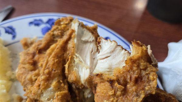 Fried Chicken-- moist!