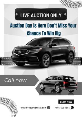 Your Chance to Win Big Starts Here - Join the Live Auction Today!