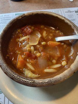 Lentil soup