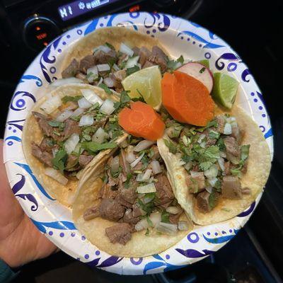 Lengua tacos