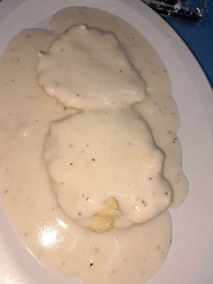 Biscuits sausage gravy