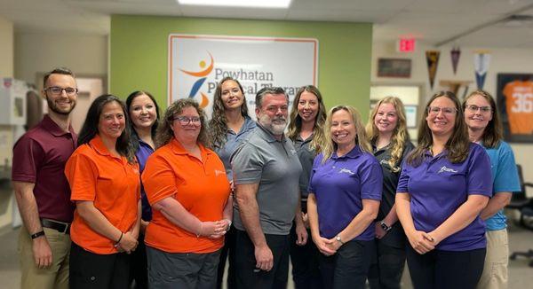 The Powhatan PT team