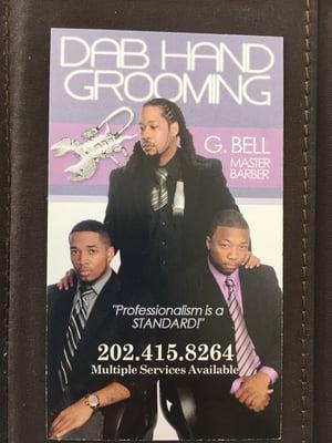 Should be bad hand and not dab hand!!