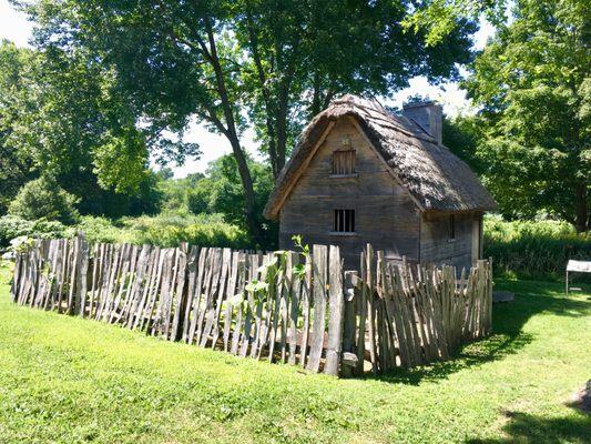 The Alexander Knight House. (a 17th century replica house)