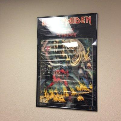 I have many Iron Maiden posters by Funky from the 1980's. I also have a plethora of other Rock and Roll posters.
