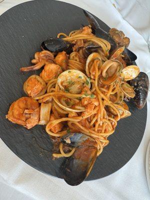 Spaghetti Seafood