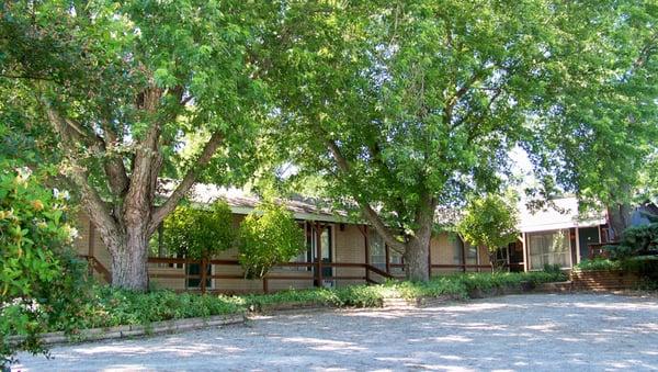 Another one of the apartment style sections of the Tribesman Resort.