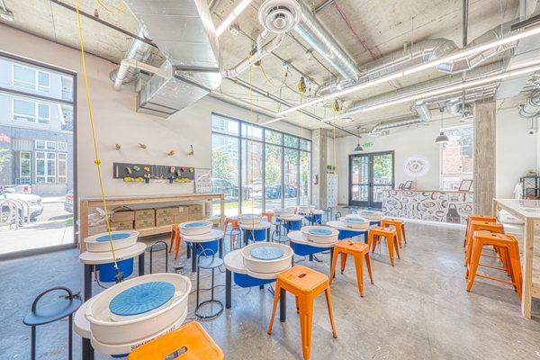 Sip And Throw Pottery Studio