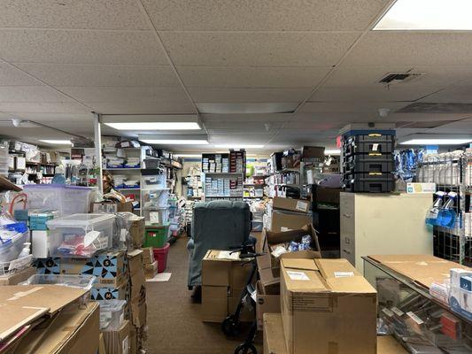 All the medical supplies