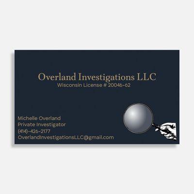 Overland Investigations