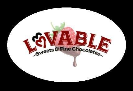 Logo for Luvable Sweets and Fine Chocolates