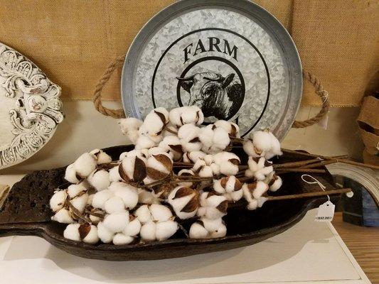 Cotton stems are back in stock.
