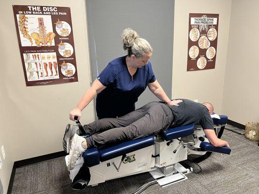 Lumbar decompression helps keep the healthy low back move with ease and helps relieve disc herniation, stenosis and many other issues.