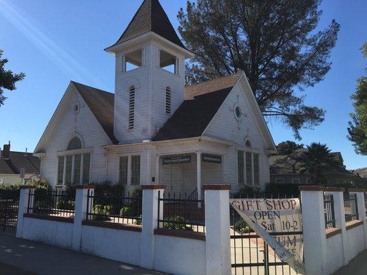 Lakeside Historical Society housed inside the former Lakeside Community Presbyterian Church- @ Maine Avenue&Parkside Street