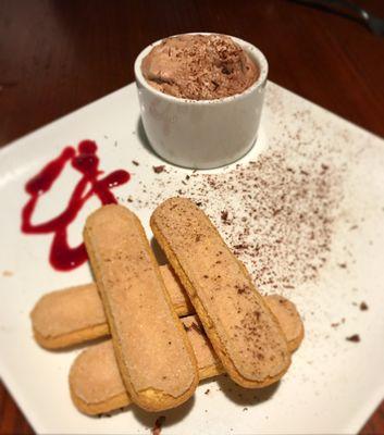Tiramisu - served as a more deconstructed version