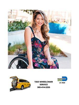 Taxi Homestead wheelchair