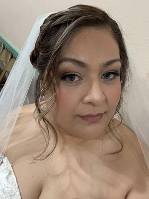 Blush Makeup and Hair