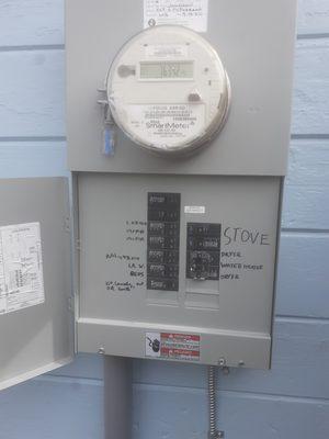Panel and meter