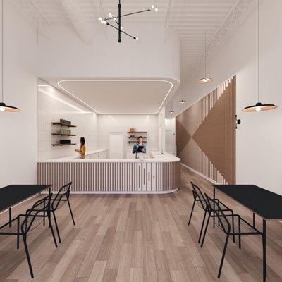 Completed // Gong Cha Tea at Houston Premium Outlets. In collaboration with Verde Interior Design Studio.