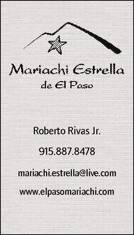 Mariachi Estrella de El Paso