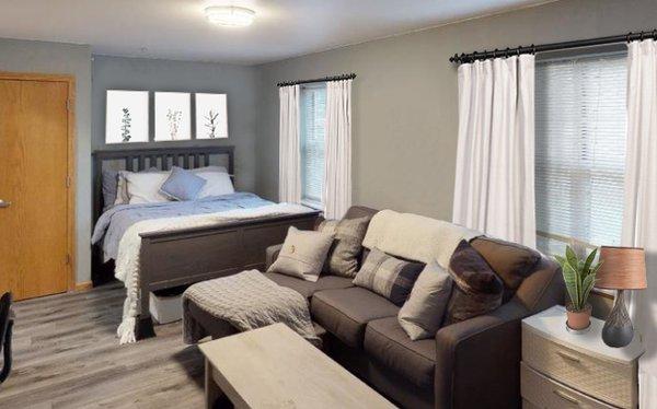 Remodeled Studio Apartment