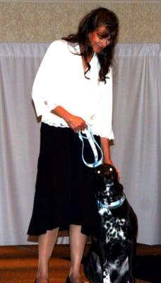 We hold fundraisers to show case dogs who came to us broken and scared who now have forever loving homes.