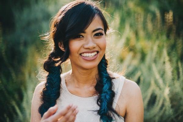 Bohemian bridesmaid look