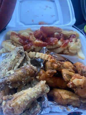 15 Piece Wings with Side Hot Honey Ranch