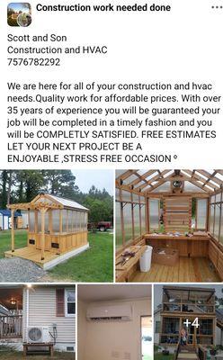 Scott and Son Construction and HVAC