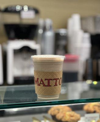 Banana Date Latte = It'll drive you bananas!