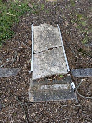 Old English Cemetery Historical Marker, Salisbury