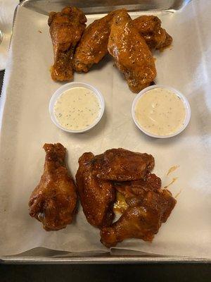 Three-Step Chicken Wings