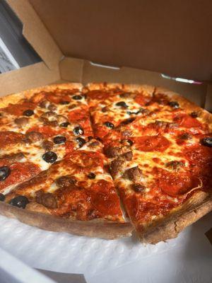 Not the pizza I ordered!!! Not the pizza I ordered !!