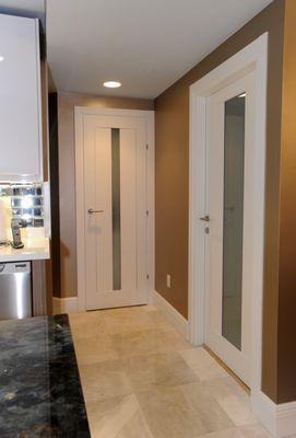 New doors installation