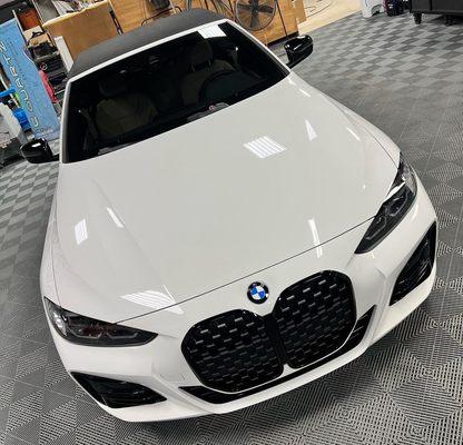 Detailed car with window tint