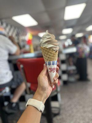 Small Soft serve waffle cone