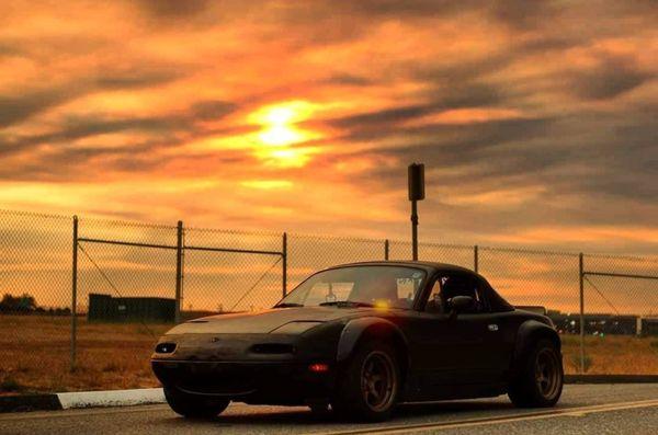 Black Suede Mobile Detail