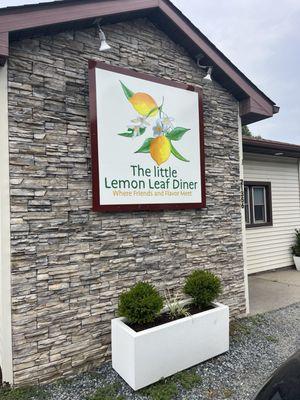 The adorable sign that caught my eye!